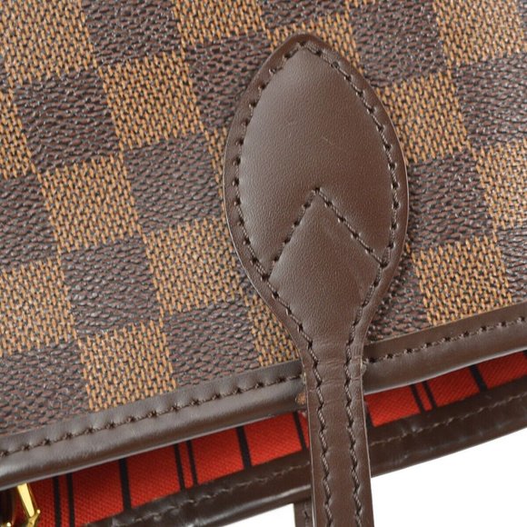 Louis Vuitton Neverfull PM Hand Tote Bag Brown Damier - Picture 6 of 9